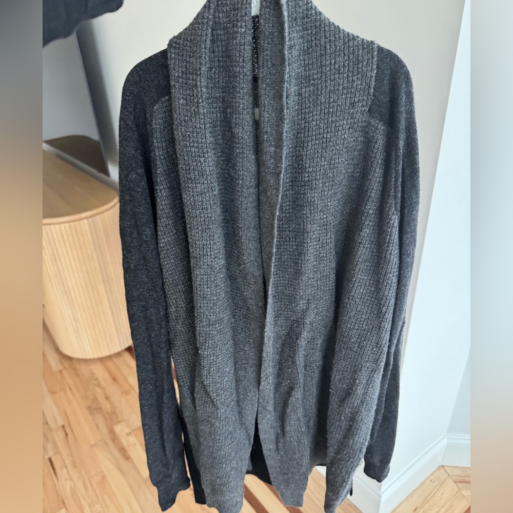 Theory cashmere women’s Open-Front Cardigan Sweater size M